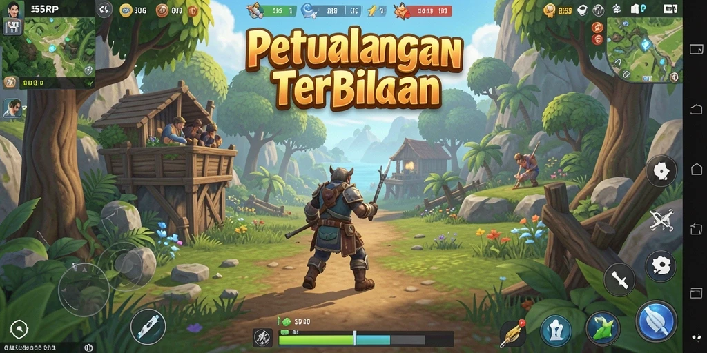 Gameplay seru dalam dunia terbuka yang imersif.