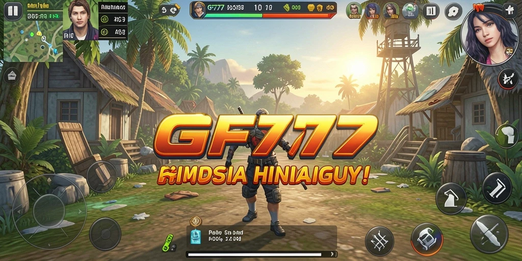 Tangkapan layar gameplay GF777 menampilkan suasana simulasi yang menarik.