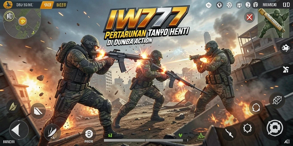 Tampilan gameplay IW777 yang mendebarkan dan penuh aksi.