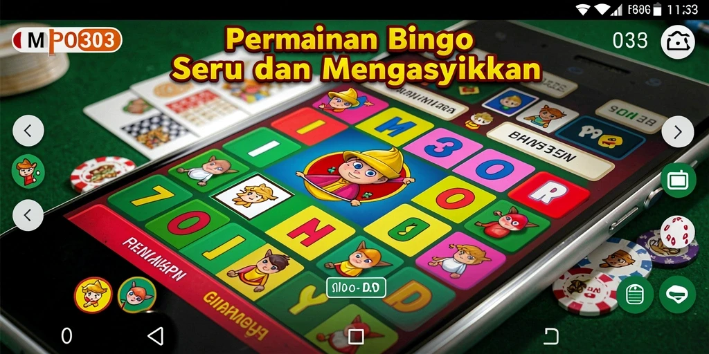 Tampilan screenshot MPO303 dengan gameplay Bingo yang menyenangkan.