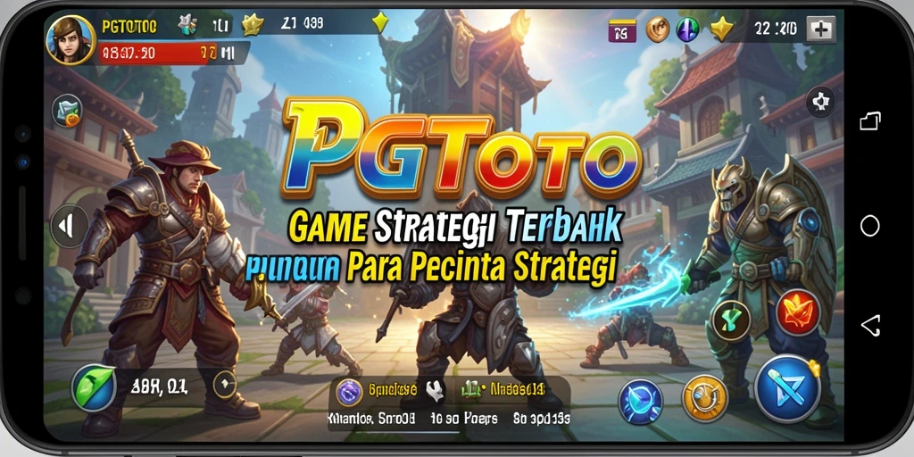 Tampilan gameplay strategi yang mendebarkan dari PGTOTO.