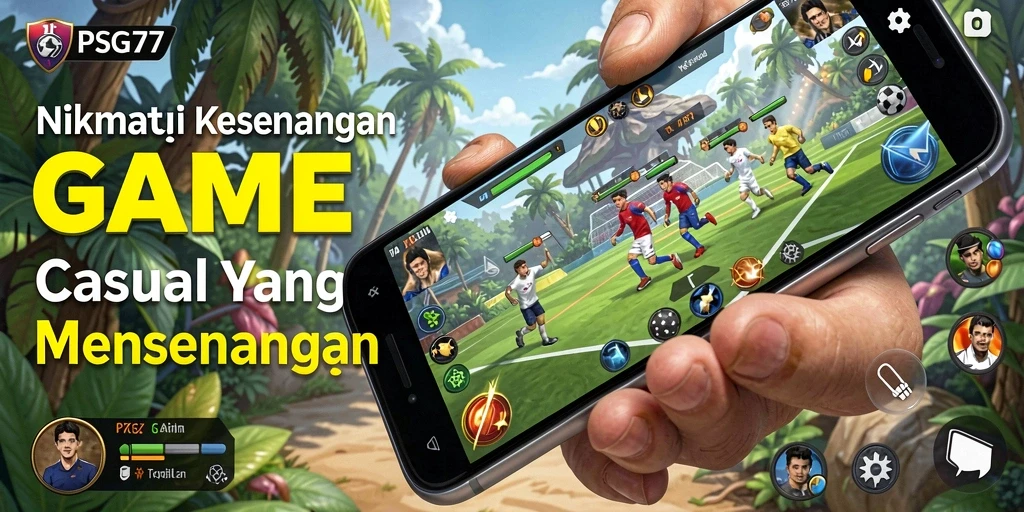 Tampilan gameplay menarik dari PSG77 dengan variasi mini-game.