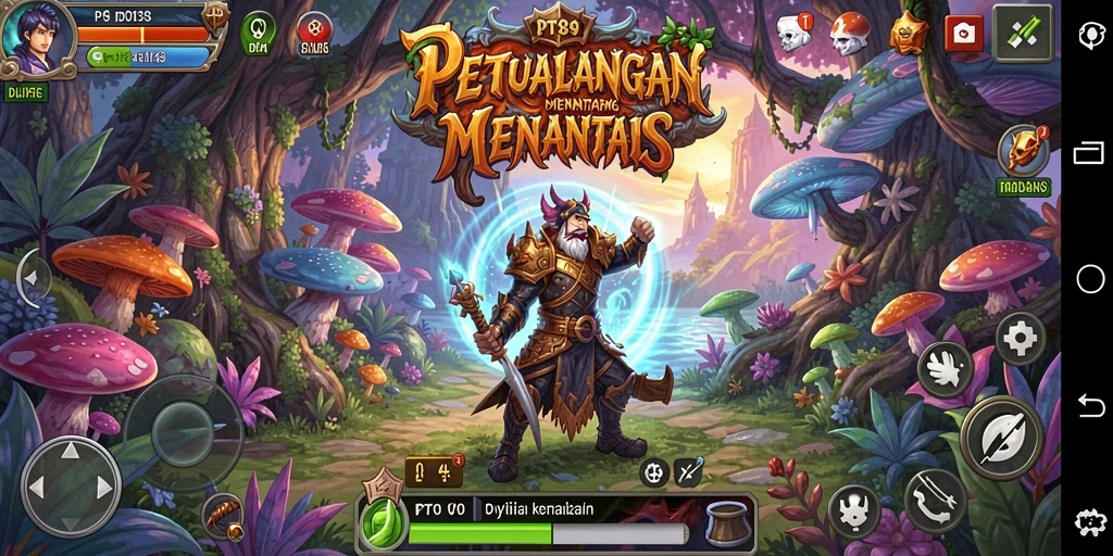 Gameplay menantang dengan grafik luar biasa dalam PT89.