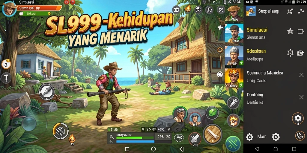 Tampilan gameplay SL999 yang realistis dan menarik di dunia simulasi.