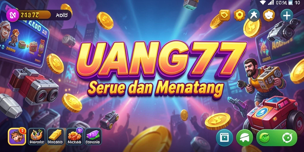 Tampilan gameplay UANG77 yang mengasyikkan dan menantang.