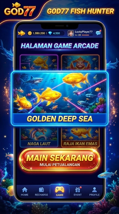 Tampilan antarmuka aplikasi god77 yang menarik dan mudah digunakan.